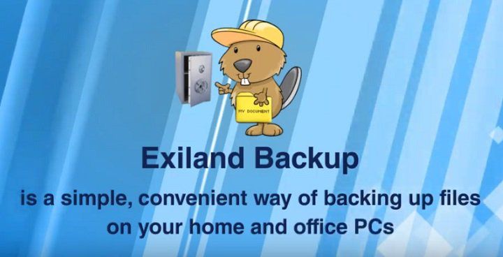 Gratis: Exiland Backup Standard 5.0 (statt 30€)
