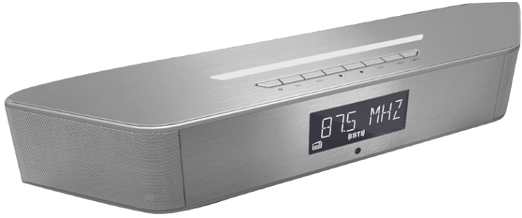 Vorbei! Soundmaster BT1308 Radio (FM Tuner, PLL Tuner, UKW, Silber) für 15€ (statt 65€)