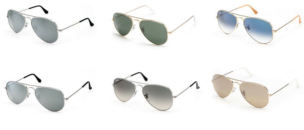 Ray Ban Aviator Piloten Sonnenbrille ab 41,99€ statt 89€)