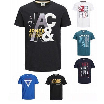 Jack & Jones Herren T Shirts in Übergrößen 3XL bis 6XL für nur 13,90€