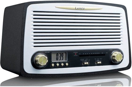 LENCO SR 02GY Uhrenradio in Grau für 37€ (statt 45€)