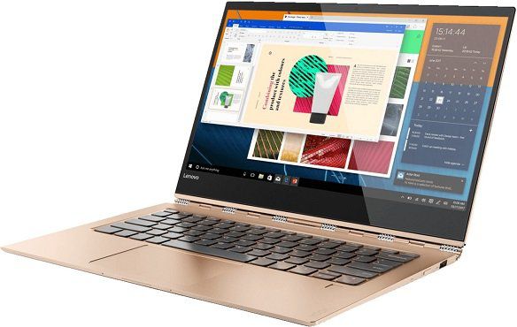 LENOVO Yoga 920 Convertible mit i7, 512GB SSD, 8GB RAM in Copper für 1.222€ (statt 1.699€)