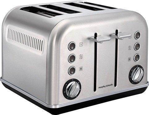 MORPHY RICHARDS 242026 Accents Toaster aus Edelstahl für 62€ (statt 78€)