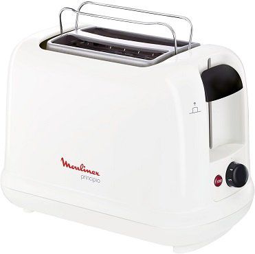 MOULINEX LT 1611 Toaster in weiß/schwarz mit 850 Watt für 24€ (statt 33€)