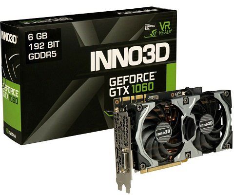 INNO3D GeForce GTX 1060 Gaming OC Grafikkarte für 169,20€ (statt 189€)