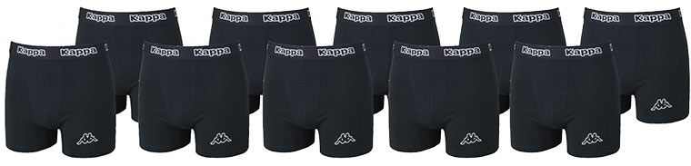 Kappa Herren Boxershort in 3 Farben bis XXL   10er Pack für 33,33€ (statt 67€)