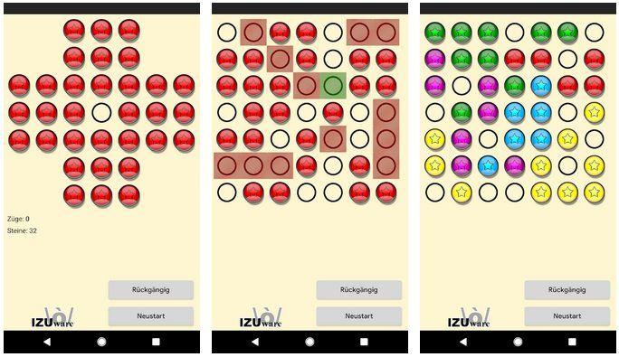 Android: Solitär   Solo Halma kostenlos (statt 0,59€)