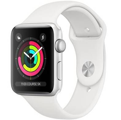 Apple Watch Series 3 42mm GPS in Silber für 239,07€ (statt 308€)