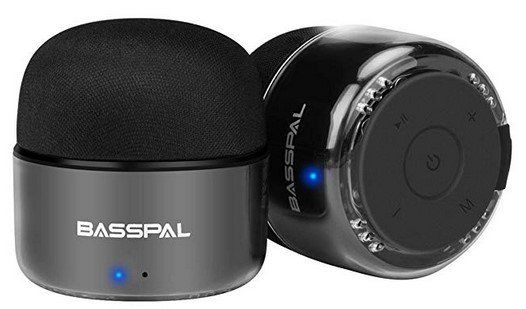 2er Pack: BassPall F019   TWS Bluetooth Lautsprecher mit HD Sound & verbesserten Sound für 21,44€   Prime