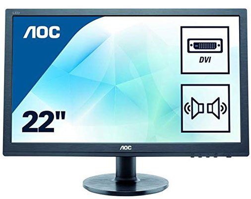 AOC Monitor E2260SDA   22 Zoll Monitor für 59,90€ (statt 110€)