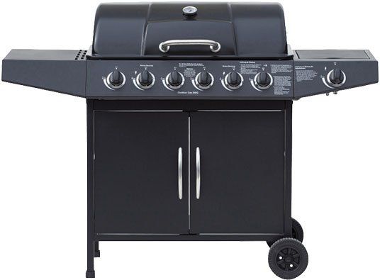 El Fuego AY 4601 Dayton 6+1 Gasgrill für 129,90€ (statt 170€)