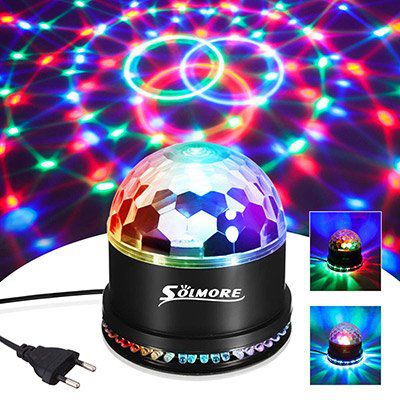 Discokugel mit 51 LEDs & 7 Farben für 13,19€ (statt 23€)   Prime