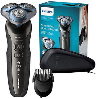 Philips S6640 Elektrischer Nass  und Trockenrasierer für 67,26€ (statt 92€)