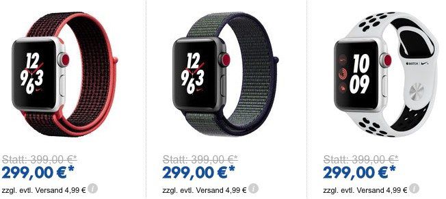 🔥 Günstige Apple Watches Bei Euronics   z.B. Apple Watch Series 3 GPS 42mm ab 279€ (statt 310€)