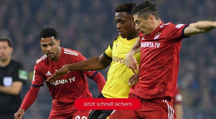 Bayern vs. Dortmund: Sky Supersport Ticket 1 Monat für 9,99€ (statt 30€)   monatlich kündbar