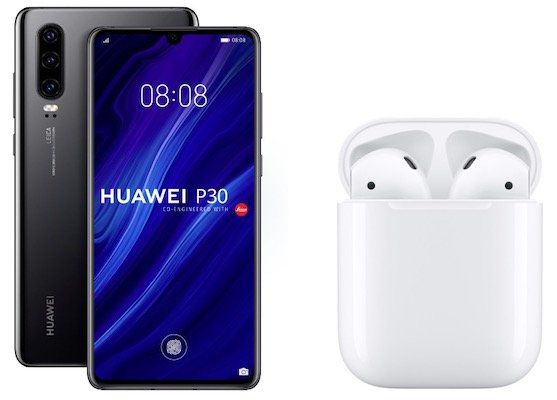 Huawei P30 + Apple AirPods für 4,95€ + Telekom Allnet Flat mit 13GB LTE für 46,95€ mtl.   mit MagentaEins