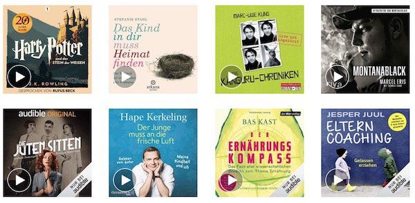 2 audible Hörbücher gratis für Neukunden   normal nur 1 Hörbuch gratis