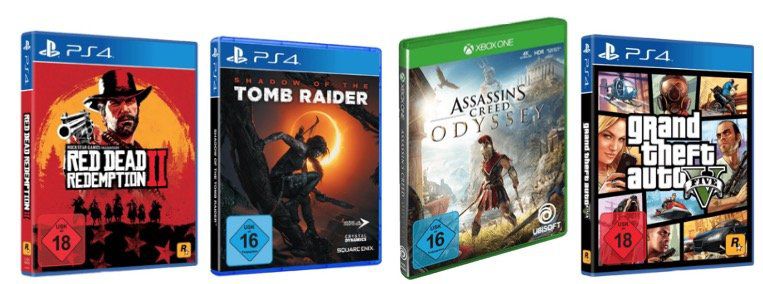 2 Spiele kaufen + 1 Spiel geschenkt bei MediaMarkt   auf PC, PS5, PS4 und Xbox