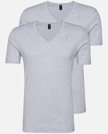 2er Pack G Star RAW T Shirts mit V Neck für 21,55€ (statt 30€)