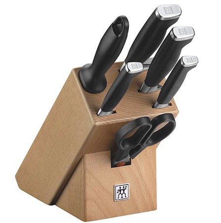 Zwilling Twin Four Star II Messerblock 7 tlg. in Natur für 119,99€ (statt 190€)