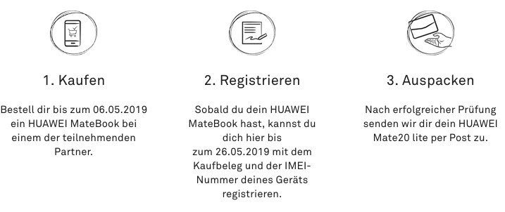 🔥 Huawai Matebook D Notebook für 599€ kaufen und Mate20 Lite im Wert von 227€ geschenkt