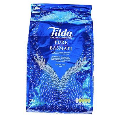 20kg Tilda Pure Original Basmati Reis ab 33,67€ (statt 59€)