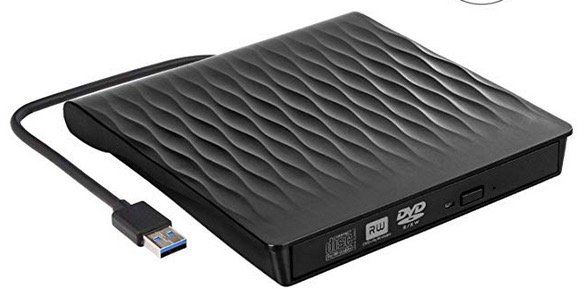 Externes DVD Laufwerk und Brenner mit USB 3.0 für 19,49€ (statt 27€)