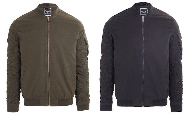 Brave Soul Marks Utility Gathered Herren Bomberjacke für 18,34€ (statt 33€)