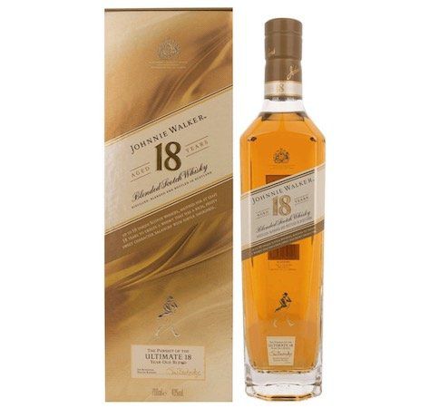 Johnnie Walker 18YO Blended Scotch Whisky 0,7 Liter für 44€ (statt 52€)