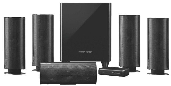 Harman/Kardon HKTS 65BQ   5.1 Kanal Surroundsound Heimkino Lautsprechersystem für 399€ (statt 579€)