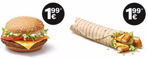 Dreier Bundle aus Crispy Chicken, BigKing und LongChicken für 6,99€ (1.563 kCal)