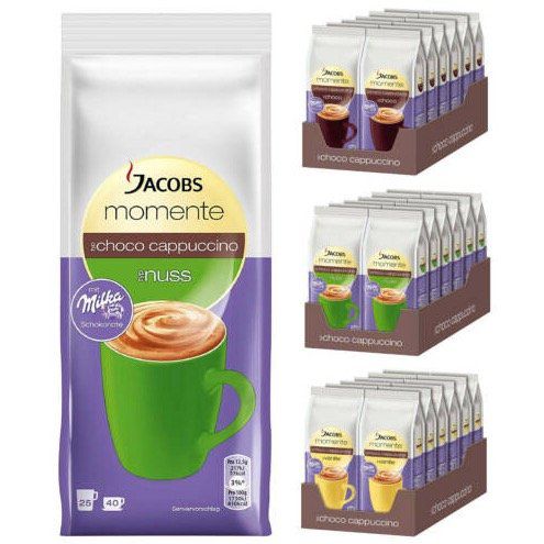 36er Pack Jacobs Momente Beutel (Choco, Nuss, Vanille) für 59,98€ (statt 120€)