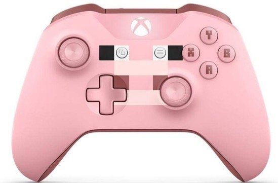 Xbox Wireless Controller in der Minecraft Pig Edition für 38,01€ (statt 44€)
