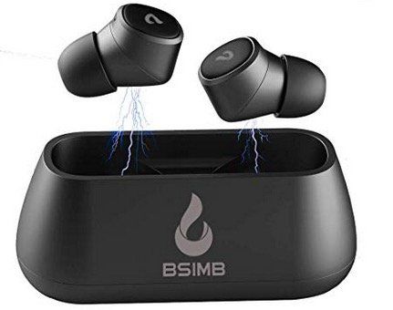 Bluetooth Kopfhörer Wasserdicht mit portablem Ladekästchen und Mikrofon für 22,79€ (statt 38€)