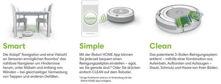 iRobot Roomba 675 Saugroboter für 177€ (statt 219€)
