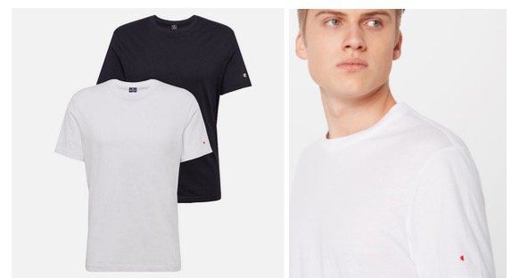 AboutYou: Doppelpack Champion Authentic Athletic Apparel Herren Shirts für 18,62€ (statt 35€)