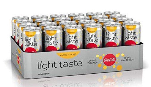 Vorbei: 24er Pack Coca Cola Light Taste Exotic oder Ginger Lime ab 16,81€ inkl. 6€ Pfand