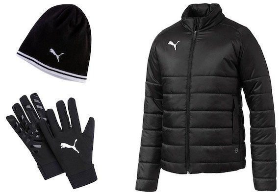 Puma Winterset 3 teilig (Jacke, Mütze, Handschuhe) für 69,91€ (statt 79€)