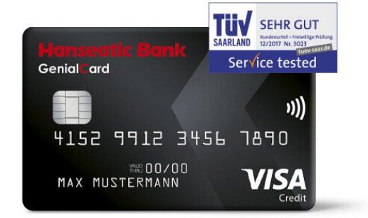GenialCard Visa mit bis zu 80€ Prämien   dauerhaft gebührenfrei und Apple & GooglePay