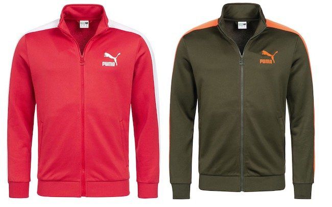 Puma Classics T7 Track Herren Trainingsjacke für 28,94€ (statt 50€)