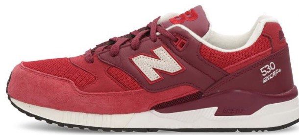 New Balance 530 Sneakers in Rot (41,5 bis 42,5) für 44,24€ (statt 80€)