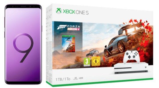 Galaxy S9+ inkl. Xbox One S 1TB Forza Horizon 4 für 99€ + Vodaone Flat mit 1GB LTE für 21,99€ mtl.