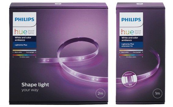 Vorbei! Philips Hue Light Strip+ 2m + 1m Erweiterung für 53,61€ (statt 79€)