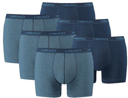 6er Pack HEAD Basic Herren Boxershorts für 23,90€ (statt 30€)