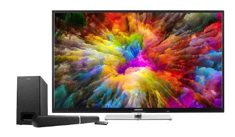 Medion Life X15022 50 Zoll UHD Fernseher + Soundbar E64126 für 349,95€ (statt 480€)