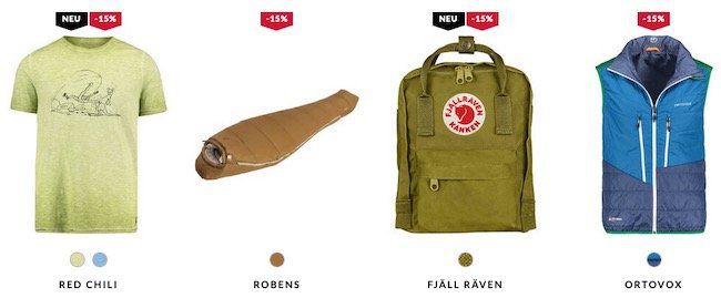 Bike und Outdoor! Über 2.700 Artikel mit 15% Rabatt bei engelhorn   FJÄLL RÄVEN uvm.