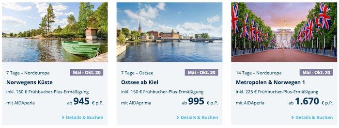 🚢 AIDA Familien Krauzfahrten   z.B. 7 Tage westliches Mittelmeer von April   Oktober 2020 ab 875€ p.P.