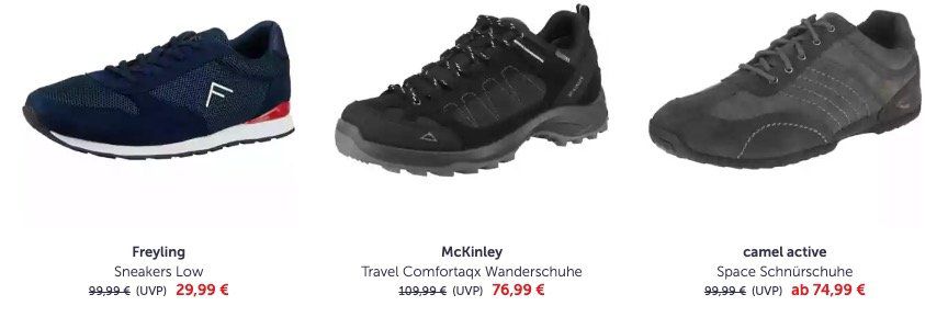 Mirapodo: 20% Rabatt auf alle Schuhe im Sale