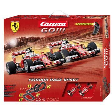 Carrera GO!!! Ferrari Race Spirit Set für 40€ (statt 60€)