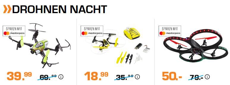 Saturn Drohnen, Navis und Foto late Night Shopping: z.B. TOMTOM GO Basic 6 Navi ab 114€ (statt 155€)